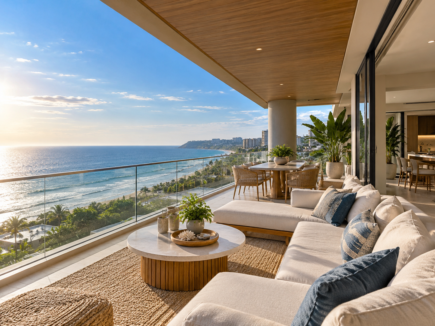 Apartamento con vista al mar